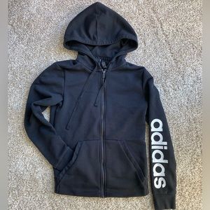 ADIDAS Black Zip Jacket